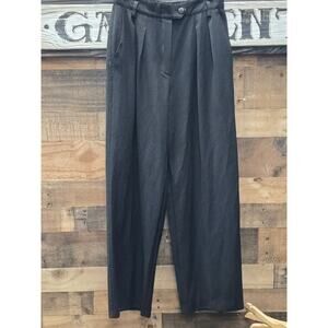 Escada Wide Leg Black Pants, EU Size 36